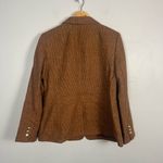 Talbots Classic Shetland Wool Blend Blazer Herringbone Women's 14 Photo 1