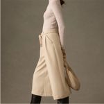 Maeve by Anthropologie Sand Wide-Leg Cropped Culottes Pants Size 14 NWT Photo 10