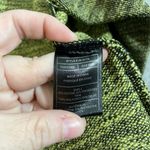 BB Dakota Jack Women’s Green & Black Faux Leather Patch Open Blazer - Size Small - Modern Photo 4