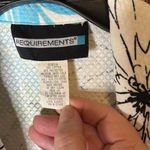 Requirements Vintage  Floral Lightweight Long Sleeve Full Zip Golf Jacket Sz 14 Photo 3