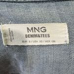 Mango Classic Blue Denim Jacket Photo 1