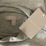 Chelsea 28 Womens Sweater Tunic Mock Neck Soft Knit Gray Size S Photo 2