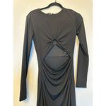 Dynamite  Long Sleeve Front Ring Midi Dress Size Small Photo 5
