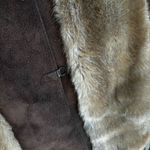 Tissavel Faux Fur Suede Jacket | Vintage | Bohemian, Fully Lined | Fits like Med Brown Photo 6