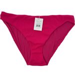 ANDIE Swim Size XXL The 90s Bikini Bottom Rib Terry Neon Hibiscus Pink NEW Photo 3