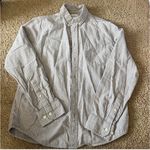 Goodfellow  pinstriped purple button up Photo 0