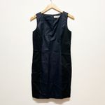 Rag and Bone Handmade In New York Cotton Poplin Sleeveless Mini Shift Dress Blue 8 Photo 0