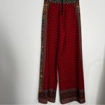 Alice + Olivia  Elaina Abstract Printed top & ATHENA FLARED WIDE‎ LEG PANT SET Photo 4