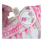 Vintage Havana WHITE AND NEON PINK EMBROIDERED GYPSY
TUNIC TOP size M Photo 9