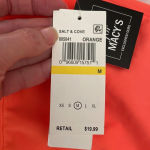 Salt + Cove Solid‎ High Cut Bikini Bottoms Swimsuit Orange Junior Medium Size undefined Photo 3