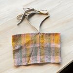 Universal Threads BUNDLE Black and multicolored halter Tie Front Top Photo 1