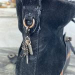 Coach Black City Hiker G1354 Platform Lace Up Suede Shearling Ankle Boots 10 Photo 3