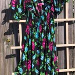 Betsey Johnson Betsy Johnson Big Roses Intimates Sheer Slip Dress Beach Coverup S Photo 0