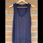 Monrow Jumpsuit Crepe Jogger Sleeveless V Photo 2