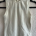 SKIMS Women's Mock Neck Stretch Tank Top Cotton Top Size Small Photo 0