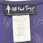 All that jazz Vtg Dress Size 9/10 Purple Jacquard Bias Cut Fairy Grunge Glam 90s Photo 8