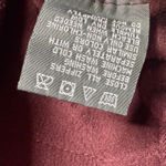 New Balance  Performance Polar Fleece Quilted Run Jacket In Burgundy W1880 Sz M Photo 5