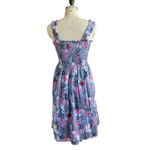 Kate Spade Garden Posy Smocked Midi Dress Cat Cactus Floral Print Size Small Photo 4