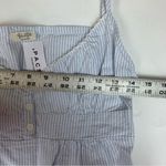 Brandy Melville John Galt women's one size small stripe dress blue white seersucker brandy mini Photo 10