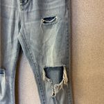 PacSun  Los Angeles Women size‎ 27 mom jeans distressed light wash blue Photo 1