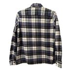 The Vermont Flannel Co Shirt Medium Blue Plaid Outdoor Gorpcore Made In USA Photo 2