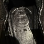 Tory Burch Black Leather Loafers size 7 Photo 4