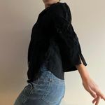 Christine Phillips Black Embroidered Jacket Photo 1