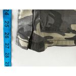 Sanctuary  Jacket Womens Button Front Camo Shacket‎ Military Olive Size S Photo 8