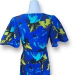 Christopher John Rogers x Target Blue Yellow Floral Puff Sleeve Maxi Dress 6 Photo 3