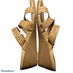 Vionic  Radia Gold Cork Wedge Comfort Sandals Women's‎ Size 7 Photo 2