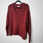 Urban Outfitters  red V neck sweater size large Photo 3