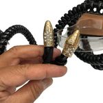 Bo Lilan stylish Black phone cord 4.5" heels, size ( 36 ) 5.5 Photo 7