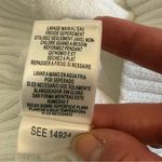 BCBGMAXAZRIA  White Ribbed Turtleneck Knit Sweater Size Small Photo 6