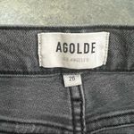 AGOLDE Nico High Rise Button Fly Slim Jean In Virtue Sz 26 Classic City Casual Photo 4