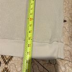 Faded Glory J Crew cream/beige Waffle knit pullover women’s M Photo 8