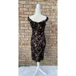 NWT Lulus Table For Two Off The Shoulder Midi Dress Black Photo 6