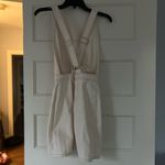Urban Outfitters BDG white denim mini dress with pockets Photo 7