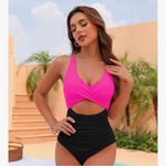 Blooming Jelly Womens One Piece Swimsuits Push Up Tummy Control Bathing size 3X Photo 2