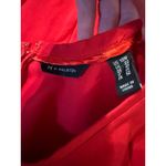 H by Halston  Fit & Flare Dress Women's Size 18W Red Short Sleeve Zip Back Photo 2
