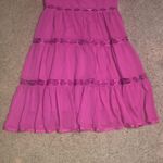 Dress the Population Dream Floral Lace Tiered Tie Strap Sundress Hibiscus XXL Photo 7
