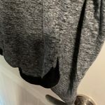 Athleta  Charcoal Cowl Neck hooded long sleeve size large Photo 4