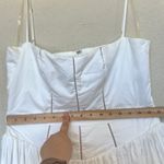 House Of CB  XL D-DD 'Ysabella' White Cotton Maxi Sundress NWOT size XL Photo 9