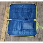 Vera Bradley Vintage Women's Floral Citrus Green Zip Around Wristlet Wallet Photo 3