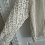 Knox Rose  Chunky Knit Cardigan Cream Size L Photo 2