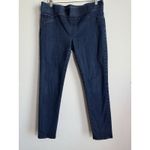 Ralph Lauren Lauren‎  Women's Pull On Modern Legging Jeans Size 12 Blue Stretch Photo 2
