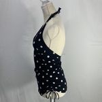 Gap Body Maternity Halter Style Polka Dot Black and WhiteTankini Top Size Small Photo 3
