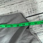 Free People  Gray Draped Asymmetrical Hooded Top Small Photo 5