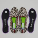 Rothy's Rothy’s Mocha Spot Animal Print Flat Loafers Shoes Size 7.5 Photo 1