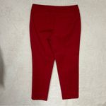 Talbots Petite Heritage Vibrant Red Hidden Print Side Zip Womens Size 10P NWT Photo 2