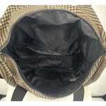 Ralph Lauren Vintage Lauren Houndstooth Tote Shoulder Weekend Duffle Bag Purse Photo 5